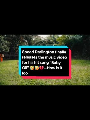 Speed Darlington finally releases the music video for his hit song "Baby Oil"