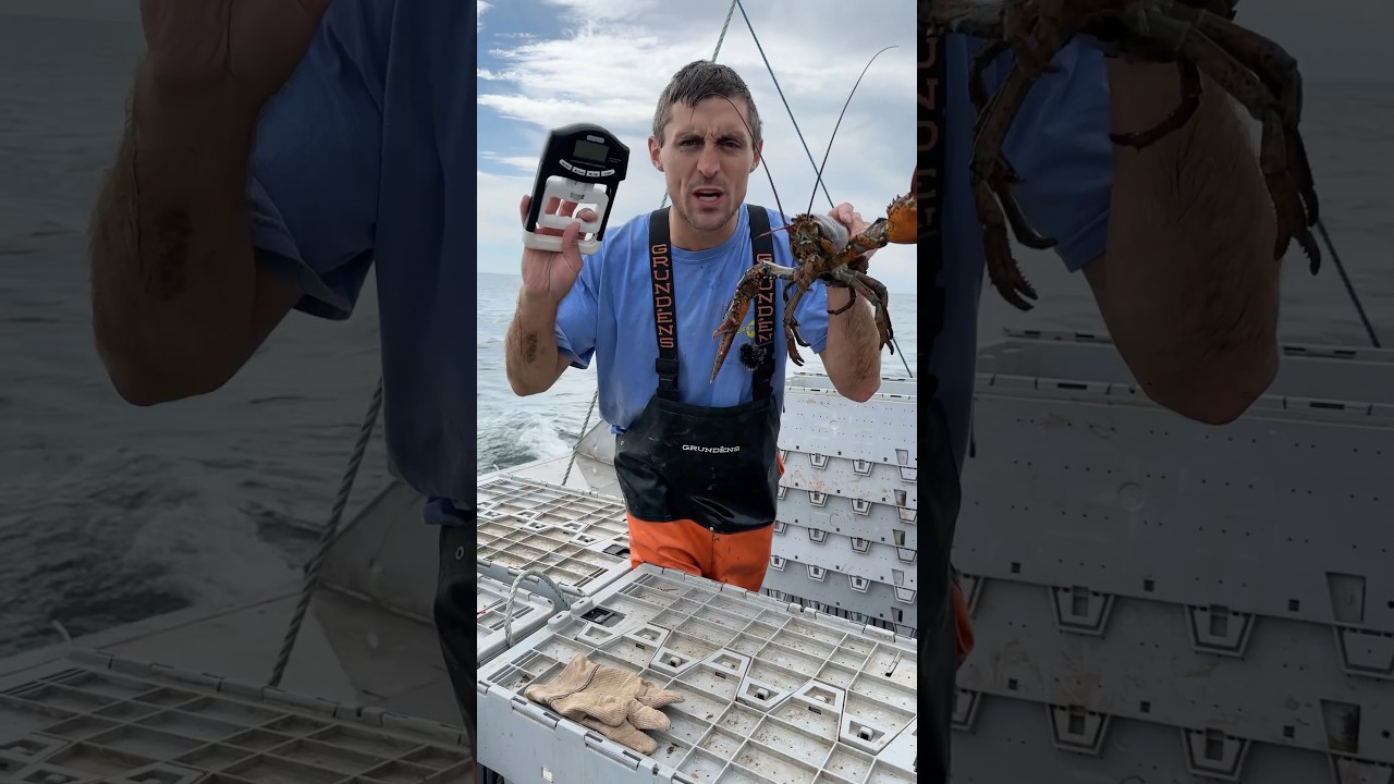 I challenged a lobster to a strength contest! #maine #lobster #interesting #education #learn