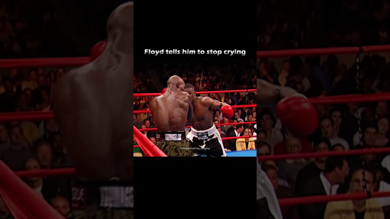 Floyd get's hurt #boxing