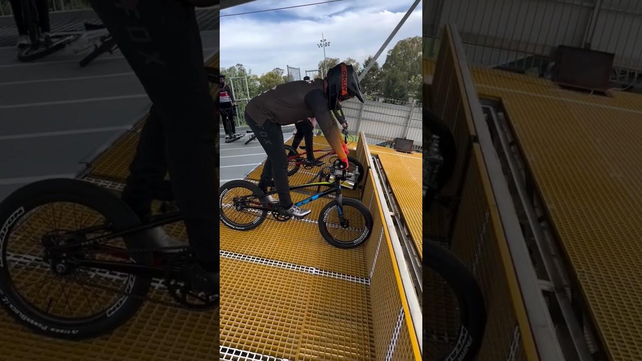 BMX RACING GATE PRACTICE 🔥 #viral #subscribe #gcceventconcept #dropthegate #progate