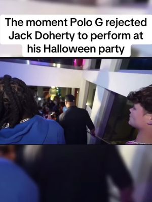 The moment apology rejected Jack Dougherty to perform at his Halloween party